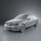 Mercedes-Benz C-class coupe 2012 3d model