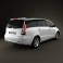 Mitsubishi Grandis 2012 3d model