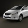 Mitsubishi Grandis 2012 3d model