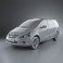 Mitsubishi Grandis 2012 3d model
