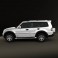 Mitsubishi Pajero Wagon 5-door 2009 3d model