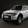 Mitsubishi Pajero Wagon 5-door 2009 3d model
