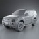 Mitsubishi Pajero Wagon 5-door 2009 3d model
