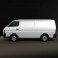 Nissan Urvan PanelVan LowRoof 2011 3d model