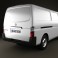 Nissan Urvan PanelVan LowRoof 2011 3d model