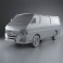 Nissan Urvan PanelVan LowRoof 2011 3d model
