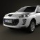 Peugeot 4007 3d model