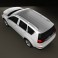 Peugeot 4007 3d model