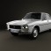 Peugeot 504 Sedan 1970 3d model