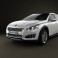 Peugeot 508 RXH 2013 3d model