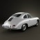 Porsche 356A coupe 1959 3d model