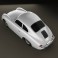 Porsche 356A coupe 1959 3d model