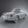 Porsche 356A coupe 1959 3d model