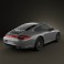 Porsche 911 Carrera 4GTS Coupe 2011 3d model