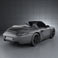 Porsche 911 Carrera 4S Cabriolet 2011 3d model