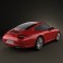 Porsche 911 Carrera 4S Coupe 2011 3d model