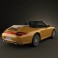 Porsche 911 Carrera 4 Cabriolet 2011 3d model