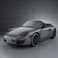 Porsche 911 Carrera 4 Cabriolet 2011 3d model