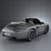 Porsche 911 Carrera 4 Cabriolet 2011 3d model