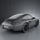 Porsche 911 Carrera 4 Coupe 2011 3d model