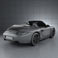Porsche 911 Carrera Black Edition Cabriolet 2011 3d model