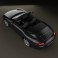 Porsche 911 Carrera Black Edition Cabriolet 2011 3d model