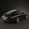 Porsche 911 Carrera Black Edition Coupe 2011 3d model