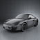 Porsche 911 Carrera Black Edition Coupe 2011 3d model