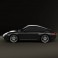 Porsche 911 Carrera Black Edition Coupe 2011 3d model