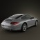 Porsche 911 Carrera Coupe 2011 3d model