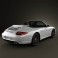 Porsche 911 Carrera GTS Cabriolet 2011 3d model
