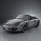 Porsche 911 Carrera GTS Cabriolet 2011 3d model
