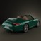 Porsche 911 Carrera S Cabriolet 2011 3d model