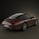 Porsche 911 Carrera S Coupe 2011 3d model
