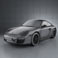 Porsche 911 Targa 4 2011 3d model