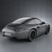 Porsche 911 Targa 4 2011 3d model