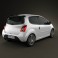 Renault Twingo RS 2008 3d model