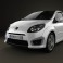 Renault Twingo RS 2008 3d model