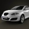 Seat Leon 2009 3d model