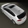 Seat Leon 2009 3d model