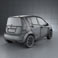 Suzuki Splash 2008 3d model