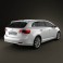 Toyota Avensis Tourer 2012 3d model