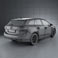 Toyota Avensis Tourer 2012 3d model