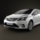 Toyota Avensis Tourer 2012 3d model