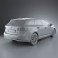 Toyota Avensis Tourer 2012 3d model