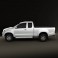 Toyota Hilux Extra Cab 2012 3d model