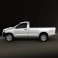Toyota Hilux Regular Cab 2012 3d model
