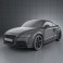 Audi TT RS Coupe with HQ Interior 2010 3d model