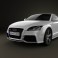 Audi TT RS Coupe with HQ Interior 2010 3d model