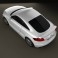 Audi TT RS Coupe with HQ Interior 2010 3d model